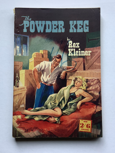 THE POWDER KEG British Pulp fiction book 1950s